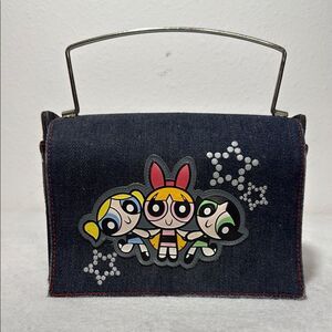 Powerpuff Girls *Rare* Y2K Denim Handbag
